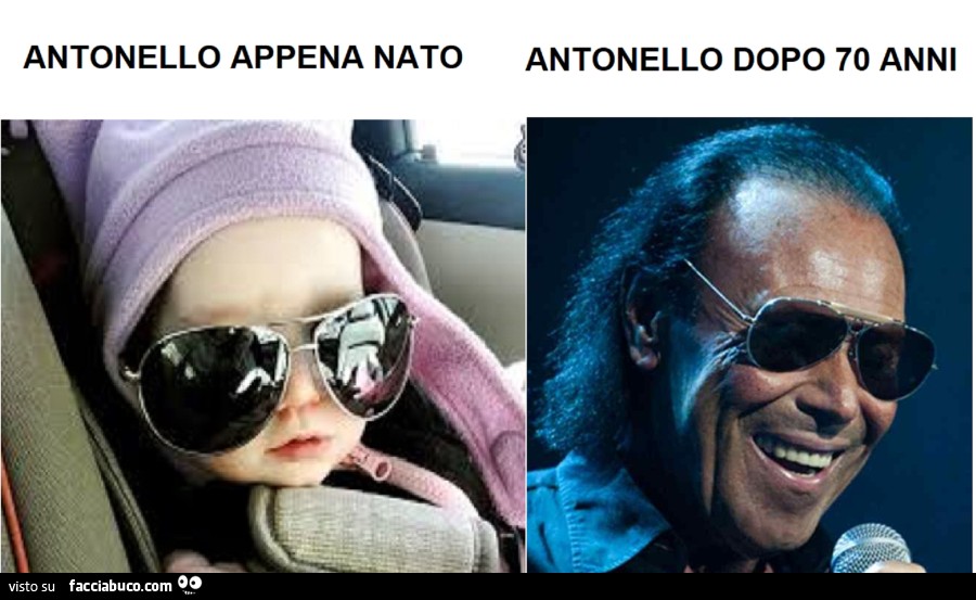 Gli occhiali di Antonello